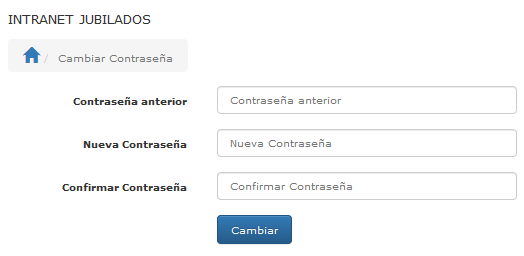 cambiar contraseña
