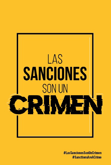 Las Sanciones son un crimen