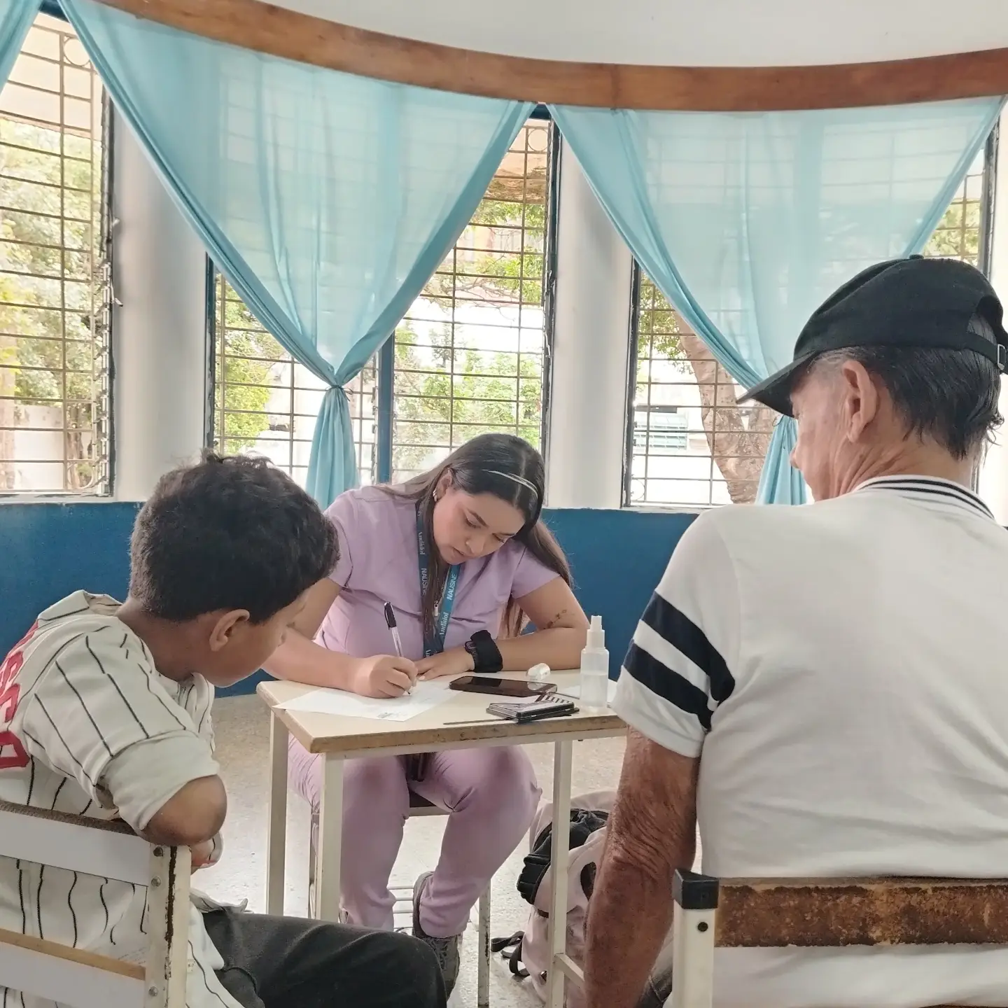 Punto de salud del Campamento C.E. Andrés Bello opera en servicio continuo
